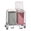 Commercial & Hospital Easy Access Deluxe Heavy Duty Tubular Steel Hampers & Linen Hampers - Laundry, Healthcare & Hospitality Logistics