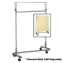 R&amp;B Wire [731] Portable Stacking Garment Rack Nylon Cover &amp; Frame - Blue