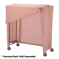 R&amp;B Wire [742] Portable Garment Rack Nylon Cover &amp; Frame - Yellow