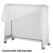 R&amp;B Wire [751] Portable Garment Rack Nylon Cover &amp; Frame - White