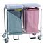 R&B Wire Double Easy Access Deluxe Metal Laundry Hamper