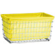 Bright Yellow Nylon Laundry Cart Liner - F Baskets