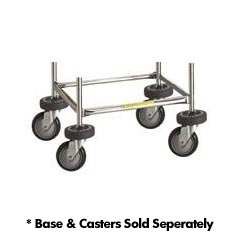 R&amp;B Wire [CSTRW8905G-KIT4] Metal Laundry Cart Base Bumper Kit w/ Hardware - 4 Piece