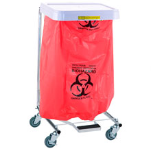 R&B Wire Biohazardous Waste Disposable Poly-Liners