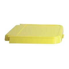 R&amp;B Wire [602R] ABS Crack Resistant Replacement Laundry Hamper Lid - Yellow
