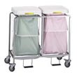 Commercial & Hospital Leakproof Deluxe Heavy Duty Tubular Steel Hampers & Linen Hampers - Laundry, Healthcare & Hospitality Logistics