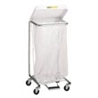 R&amp;B Wire [692] Single Medium Laundry Hamper w/ Foot Pedal - Yellow