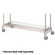 R&amp;B Wire [784] 2-Piece Garment Rack Basket Shelf - 50 lb. Capacity