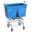 R&B Wire [RB51PL] Portable/Mobile Laundry Scale w/ Poly Tub - 249 lb. Capacity RB-RB51PL