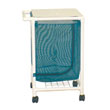 MJM International [217-S-LP] 200 Series Space Saving PVC Plastic Frame Single Laundry Hamper - Leak Proof Bag - 35 Gal. Capacity HCL-217-S-LP