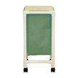 MJM International [E214-S-2TW] Echo Series PVC Plastic Frame Single Laundry Hamper - Mesh Bag - 15 Gal. Capacity