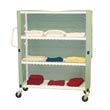 PVC Plastic Linen Carts, Hospital Linen Carts, Healthcare Grade Plastic Fame Carts - Laundry, Healthcare & Hospitality Logistics