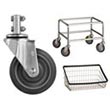 Replacement Laundry Cart Parts, Baskets, Cart Bases, Casters, Racks & Poles - Laundry, Healthcare & Hospitality Logistics