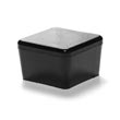 R&B Wire [64] Metal Laundry Cart Protective Tubing Cap - Plastic - Black RB-64