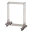 Commercial Stacking Portable Garment Racks & Z-Rolling Metal Garment Racks - Laundry, Healthcare & Hospitality Logistics