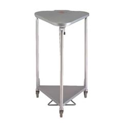 R&amp;B Wire [669] Deluxe Portable Triangular Hamper w/ Damping Lid - Tubular Steel