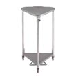 R&B Wire [669] Deluxe Portable Triangular Hamper w/ Damping Lid - Tubular Steel RB-669