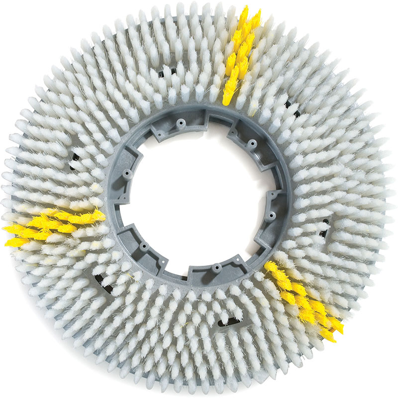 15 Inch Nylon Rotary Brush Daily Cleaning Hi Gloss Floors UnoClean