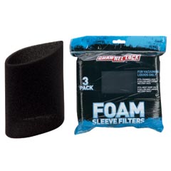 Channellock [VFF5] Utility Vac Wet Foam Sleeve Filter - 3 Pack