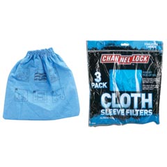 Channellock [VCR5] Utility Vac Dry Cloth Filter Bag - 3 Pack