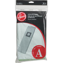 Hoover [4010001A] Vacuum Cleaner Bags - 3 Pack - Type A