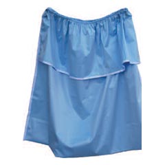 MJM International [214-LP] Totally Leakproof Hamper Bag - Elastic Flip Top - Blue