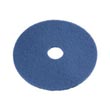 Mastercraft Floor Machine Cleaning &amp; Scrubbing Pad - 6 1/2" - Blue