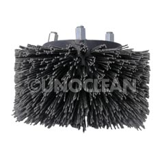 Mastercraft [254282] Cleanfix Scrubby 2-in-1 Scrubber High Profile Nylon Grit Scrub Brush - 6"