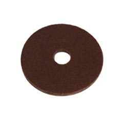 Mastercraft Floor Machine Stripping Pad - 6 1/2" - Brown
