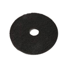 Mastercraft Floor Machine Stripping &amp; Heavy Cleaning Pad - 6 1/2" - Black