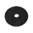 Mastercraft Floor Machine Stripping &amp; Heavy Cleaning Pad - 6 1/2" - Black