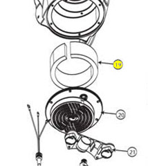 Pro-Team [100099] Aluminum Wand Replacement Plastic Nut
