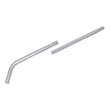 Pro-Team 102266 54" Two-Piece Friction Fit One Bend Aluminum Wand w/ Button Lock PT-102266