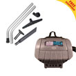 Sandia Super 1.5 HP Hipster 6-Quart Hip Vacuum with 5 pc. Standard Tool Kit SAN-30-2001