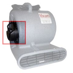 Viking [AB033002] Windstorm 2200 Air Mover Replacement Motor - 3.9 AMP