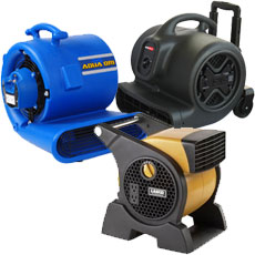 Carpet Dryer and Air Movers