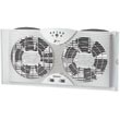 Holmes® [HAWF2043] Twin Window Fan w/ One Touch™ Electronic Thermostat