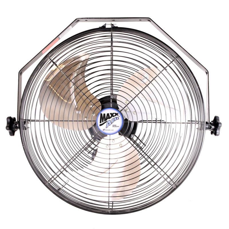 MaxxAir 18" 3 Speed Wall Mount Fan UnoClean