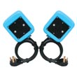 Mytee [5000] 3-Prong & 4-Prong Electrical Circuit 230V/115V Converter Kit - Dual Outlet MY5000