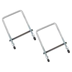 Malish [890015] Floor Machine Mounted Poly Solution Tank Mounting Hardware Kit - Square Handle