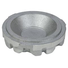 Malish [ZASANDCAST] Heavy Duty Sandpaper Driver Aluminum Sand Casting Disc