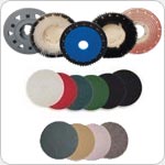 Floor Machine Brushes, Pads, Pad Drivers, Disc Drivers, Clutch Plates & Pad Centering Devices