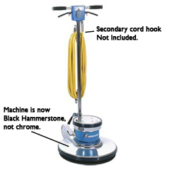 Mastercraft MTSV-17E Variable Speed Floor Machine - 17" Brush