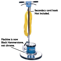 Mastercraft MD-20D Low Speed Floor Machine - 20" Brush