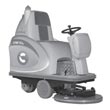 NuSource NU27RBB Riding High Speed Battery Floor Burnisher - 27" Pad NU27RBB