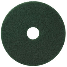 Green Scrubbing Floor Pad - (5) 18" Dia. AMCO-400318