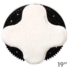 Malish [785019] Floor Machine BONNET-LOK™ Carpet Bonnet System Pad/Disc Driver &amp; Bonnet - 19" Dia.