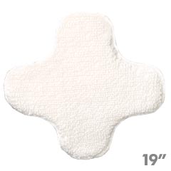 Malish [785059] Floor Machine BONNET-LOK™ Replacement Carpet Bonnet Pads - (6) 19" Dia. Pads