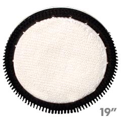 Malish [785119] Floor Machine BONNET-LOK™ II Carpet Bonnet System Pad/Disc Driver &amp; Bonnet - 19" Dia.