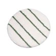 Rubbermaid [P267] P4 Series Low Profile Carpet Rotary Yarn Bonnet w/ Green Scrub Strips - 17" Diameter